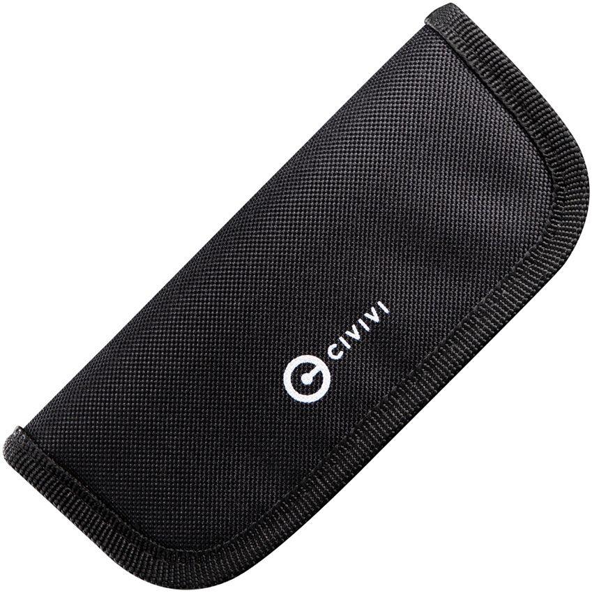 Civivi Pouch Zippered Black Nylon Knives.mx