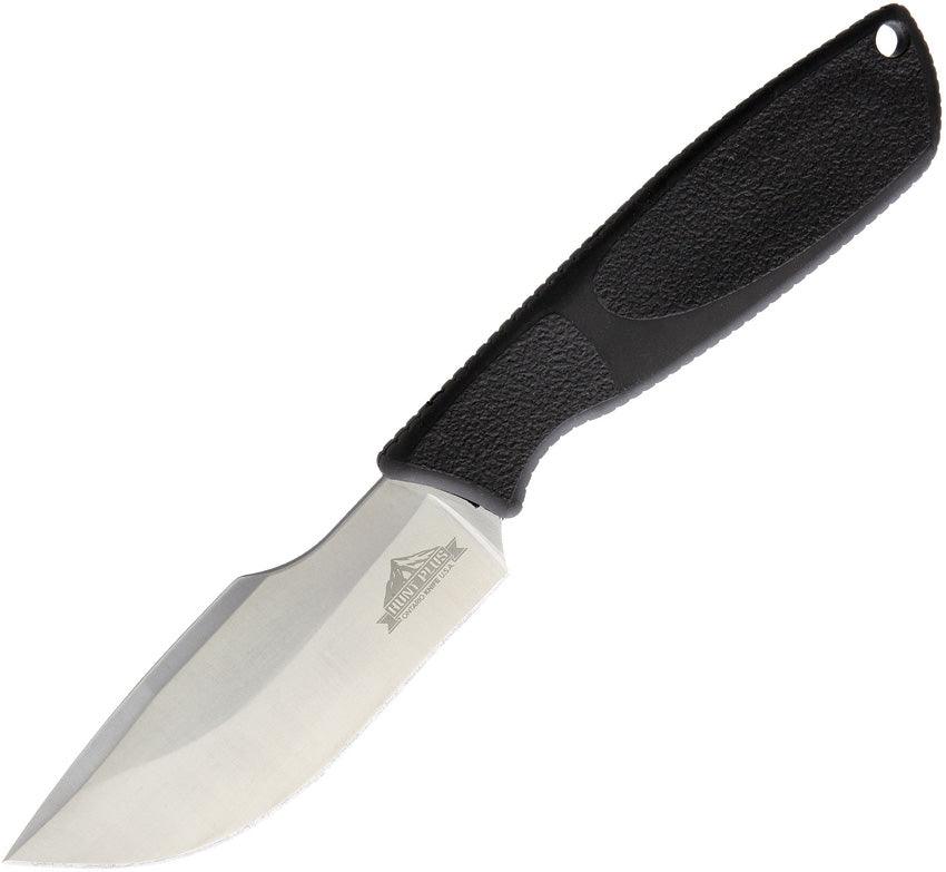 Ontario Hunt Plus Skinner Black Rubber Satin Stainless Knives.mx