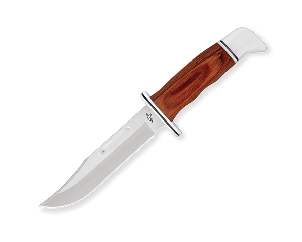 Buck 119 Special Cocobolo Wood Satin Clip Point D2