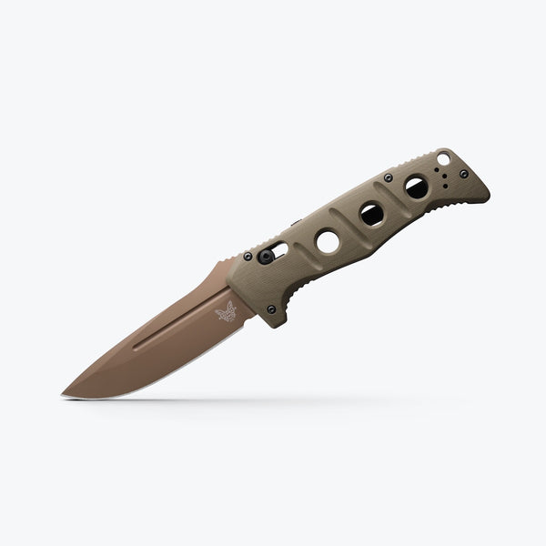 Benchmade Auto Adamas® | OD Green G10 | Drop-point Flat Earth Cerakote CPM-Cru-Wear