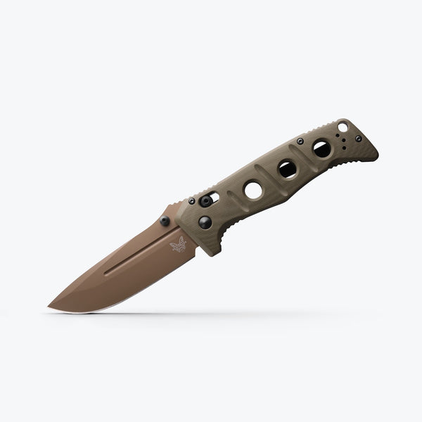 Benchmade Adamas® | OD Green G10 | Drop-point Flat Earth Cerakote CPM-Cru-Wear