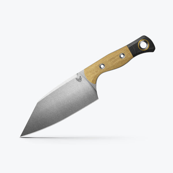 Benchmade Station Knife | Maple Valley Richlite Tumble/Polish CPM-154