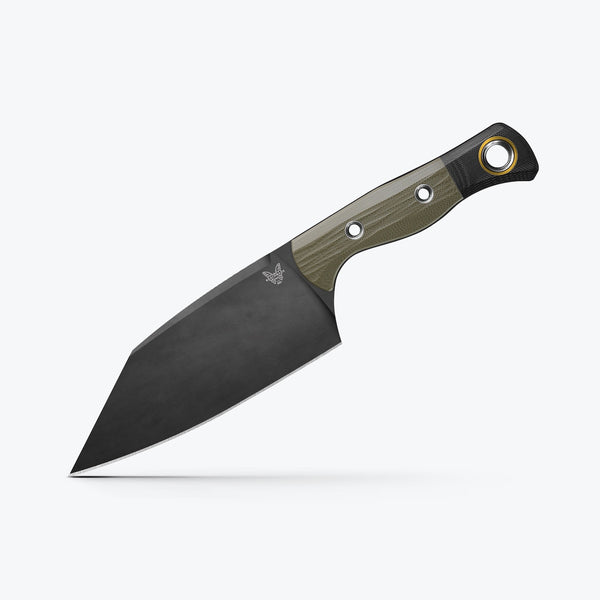 Benchmade Station Knife | OD Green G10 Black DLC CPM-154