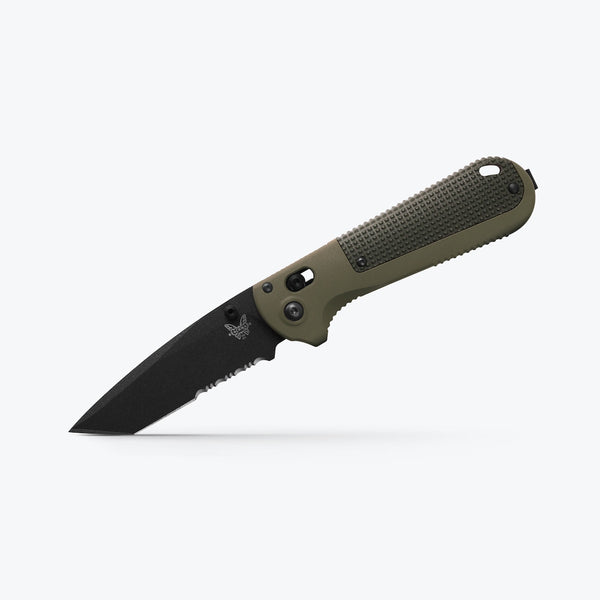 Benchmade Redoubt® | Ranger Green/Forest Grivory® Tanto Black Cerakote CPM-D2