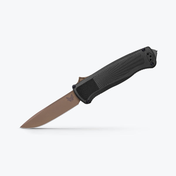 Benchmade Shootout® | CF-Elite® | Drop-point Flat Earth PVD CPM-Cru-Wear