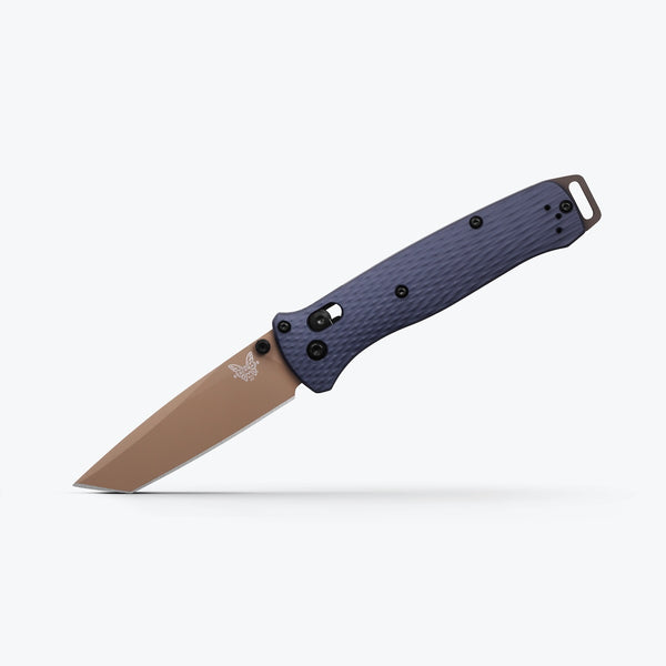 Benchmade Bailout® | Crater Blue Aluminum Flat Dark Earth Cerakote CPM-M4