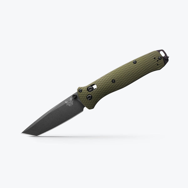 Benchmade Bailout® | Woodland Green Aluminum Tungsten Gray Cerakote CPM-M4