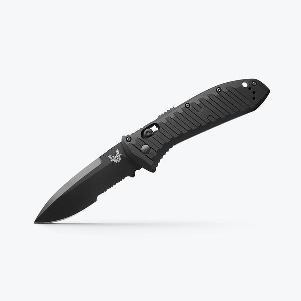 Benchmade Auto Presidio® II | Black Aluminum Black Cerakote CPM-S30V