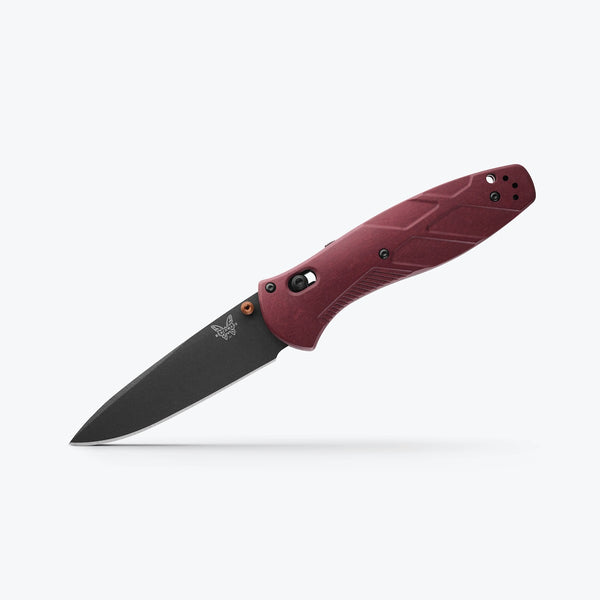 Benchmade Barrage® | Redstone | Drop-Point Black Cerakote Cobalt CPM-S30V