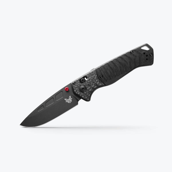 Benchmade PSK | Carbon Fiber & Black G10 Black Cerakote CPM-MagnaCut