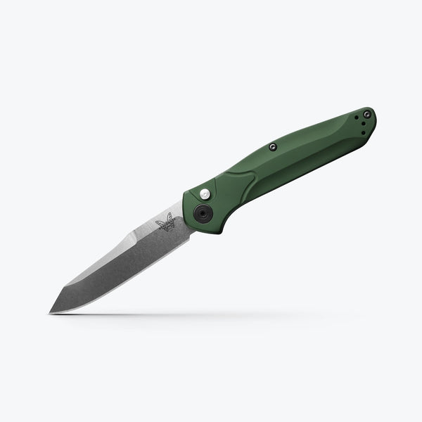 Benchmade 9400 Auto Osborne | Green Aluminum Satin CPM-S30V