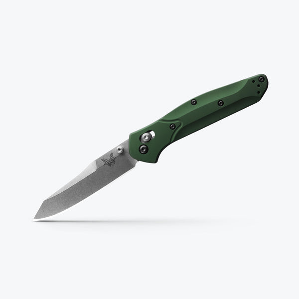 Benchmade 940 Osborne | Green Aluminum Satin CPM-S30V