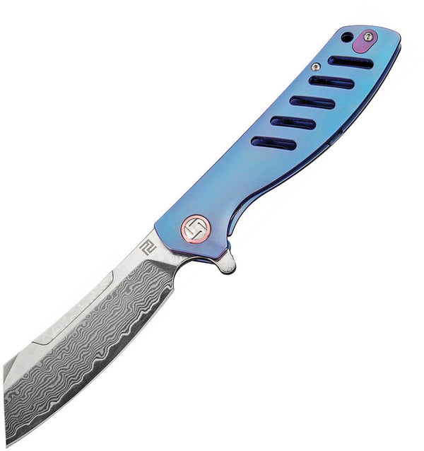 Tomahawk Framelock Blue Dam_0