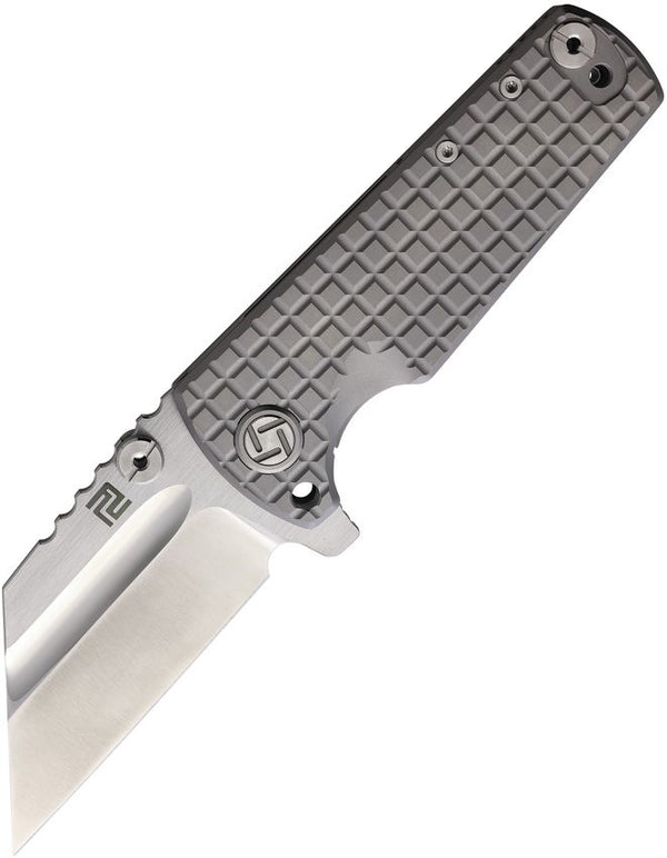 Artisan Proponent Framelock Gray Textured G10 Satin AR-RPM9