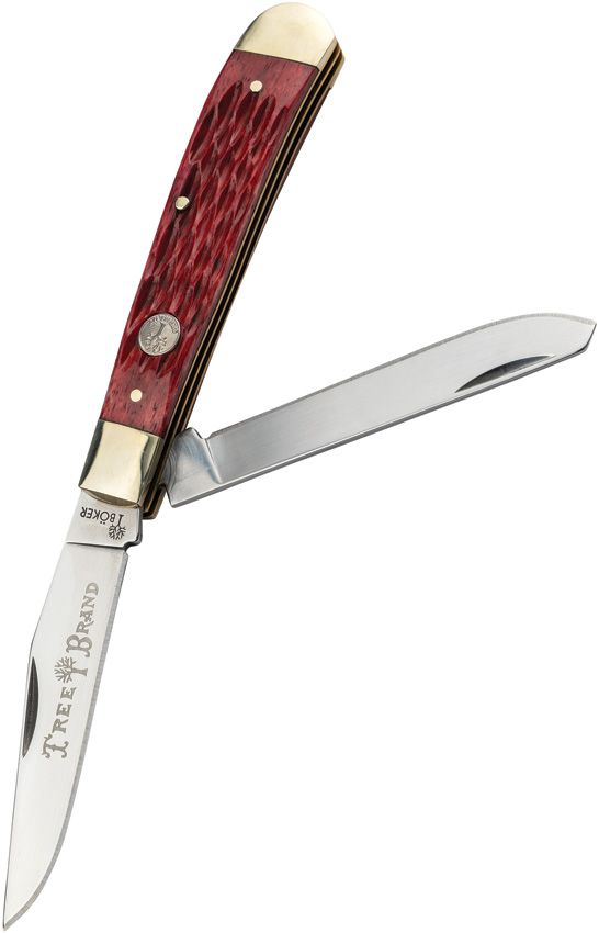 Boker Tree Brand Trapper Red Bone