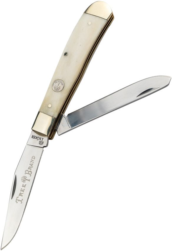 Boker Tree Brand Trapper White Bone