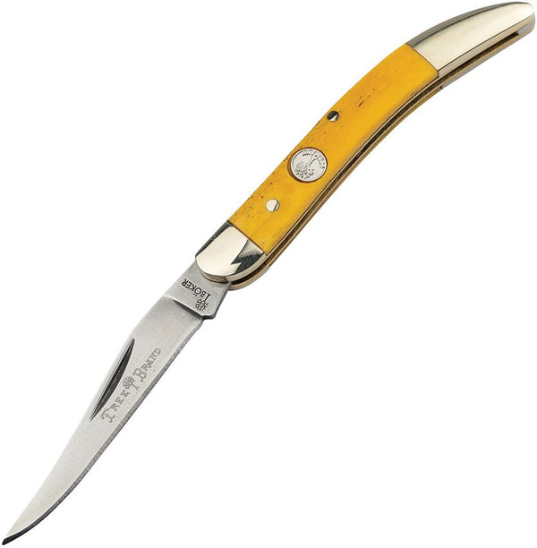 Boker Toothpick Smooth Yellow Bone