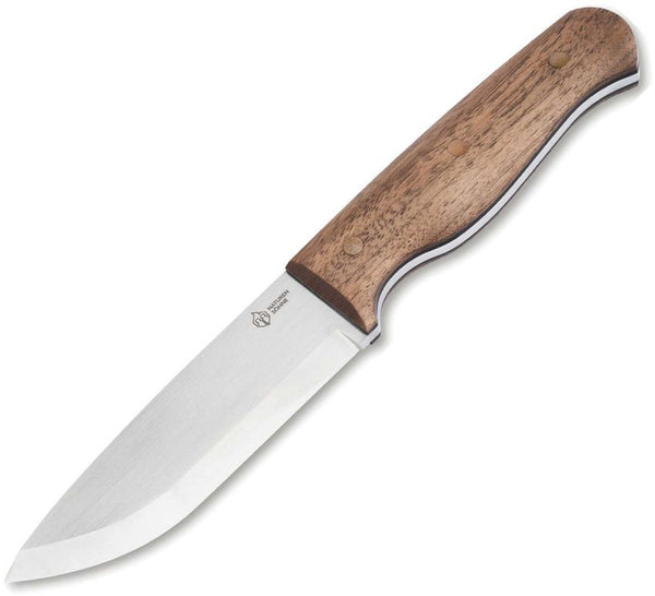 Boker Magnum MK III Fixed Blade Walnut Satin 12C27 Sandvik