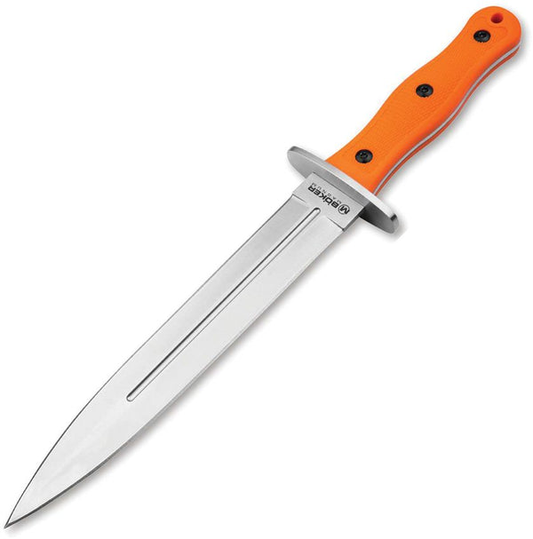 Boker Magnum HL Boar Dagger Orange TPR Satin 440