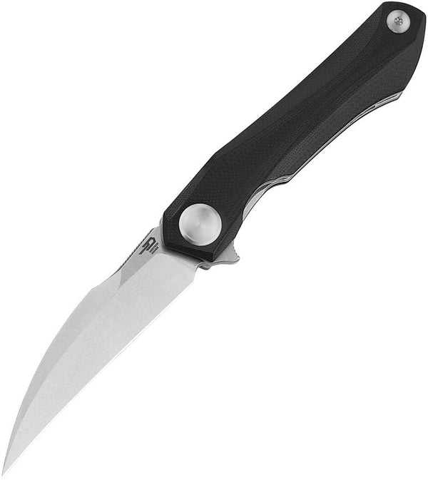 Bestech Knives Ivy Linerlock Black G10 Stonewash 14C28N Sandvik