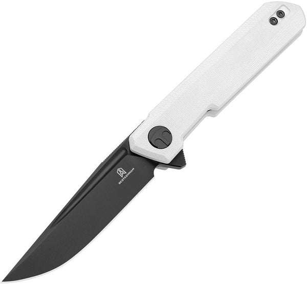 Bestech Knives Bestechman Mini Dundee White G10 Black PVD Coated D2