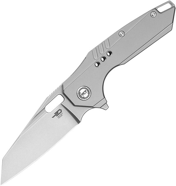 Bestech Knives Nyxie 3 Framelock Gray Titanium Bead Blast S35VN