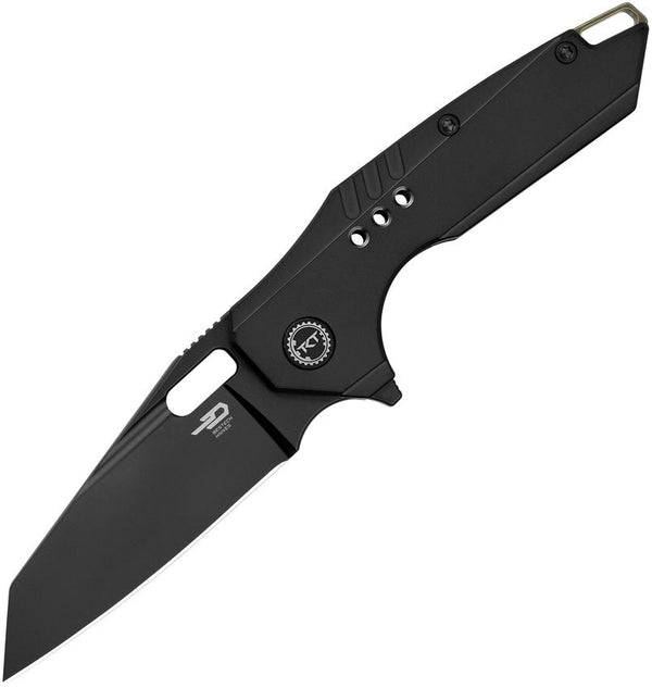 Bestech Knives Nyxie 3 Framelock Blackout Titanium Coated DLC S35VN
