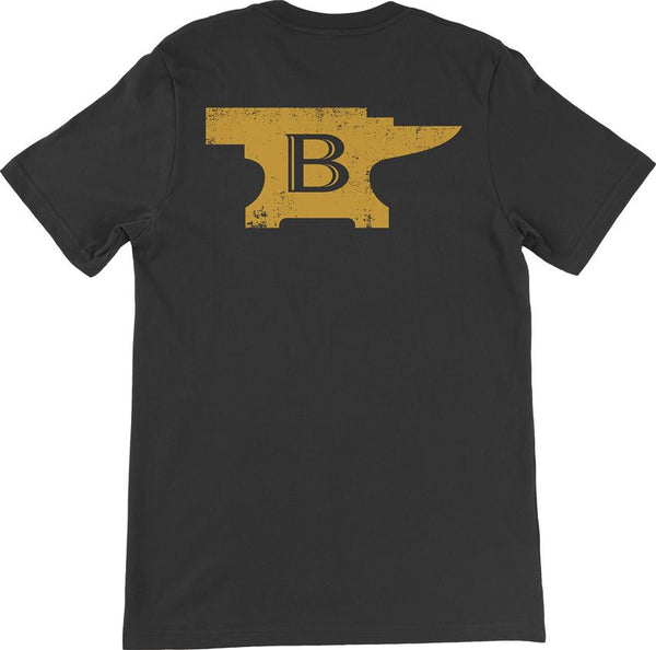 Buck Logo T-Shirt Large Black