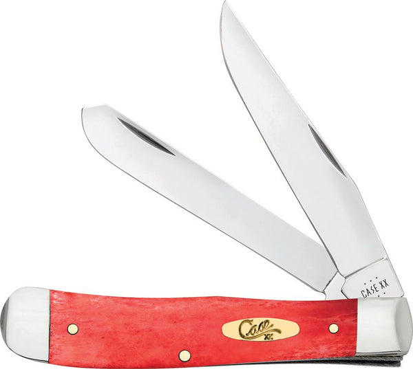 Case Cutlery Trapper Dark Red Bone