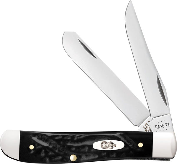 Case Cutlery Mini Trapper Black Synthetic