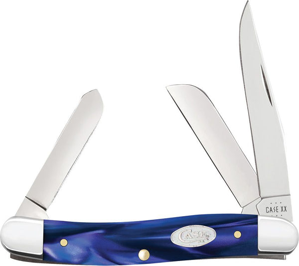 Case Cutlery Stockman Blue Pearl Kirinite