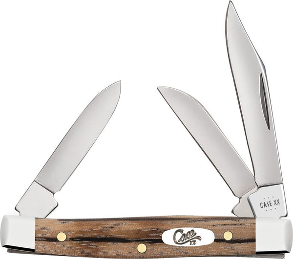 Case Cutlery Stockman Zebra Wood