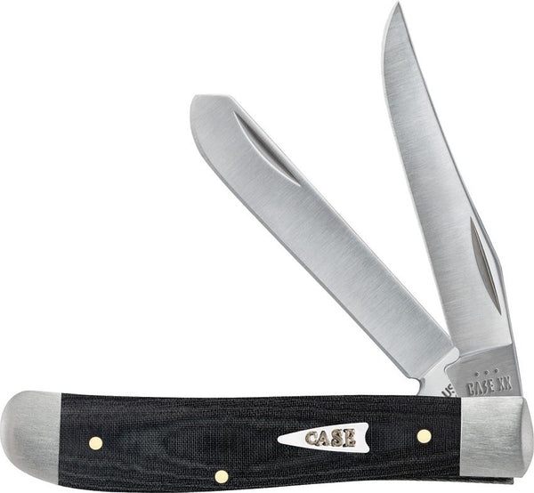 Case Cutlery Mini Trapper Black Micarta