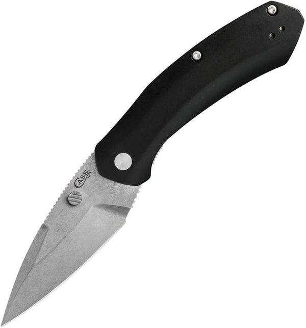 Case Cutlery Westline Linerlock Black Aluminum Stonewash S35VN