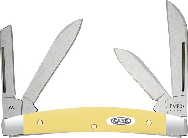 Case Cutlery Small Congress Yellow Syn