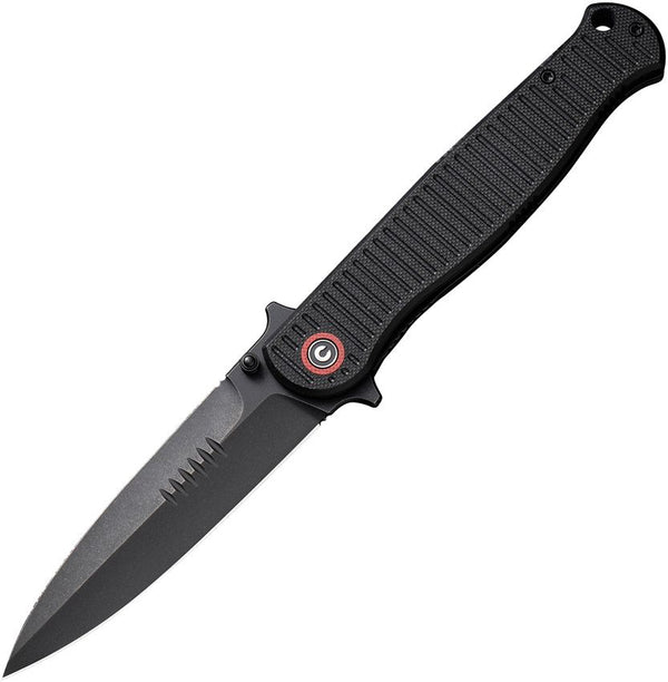 Civivi RS71 Liner Lock Blackout G10 Spear Point Stonewashed Nitro-V