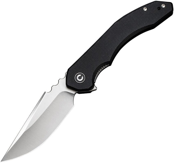 Civivi Bluetick Nested Liner Lock Black G10 Satin Drop Point 14C28N