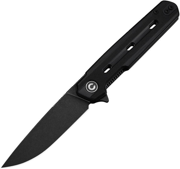 Civivi Navo Liner Lock Blackout G10 Stonewashed Drop Point Nitro-V