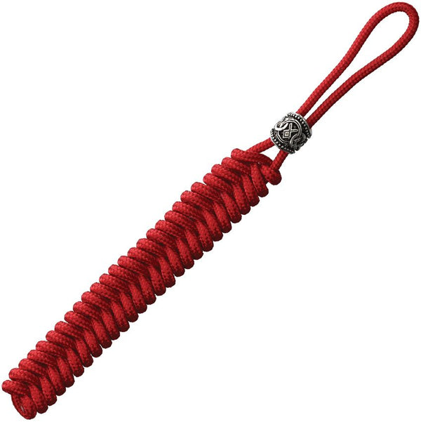 Coeburn Tool Lanyard With Viking Bead Red