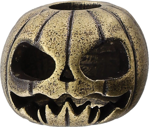 Coeburn Tool Pumpkin Skull Brass Bead