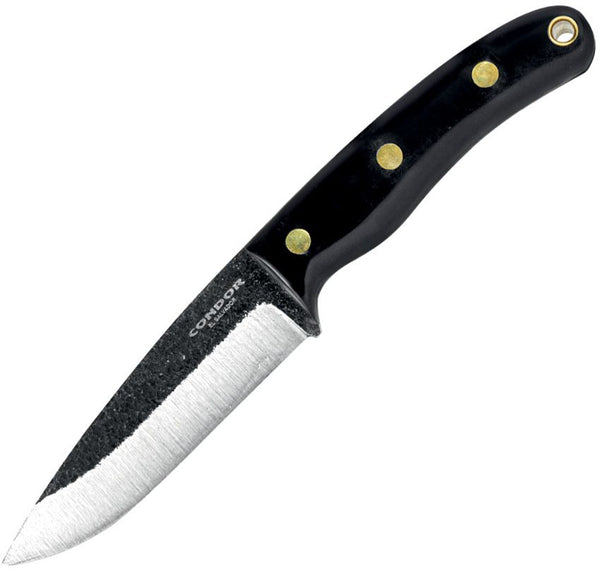 Condor Juliet Fixed Blade Black Paper Micarta 440C