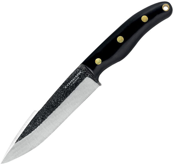 Condor Romeo Fixed Blade Black Paper Micarta 420HC