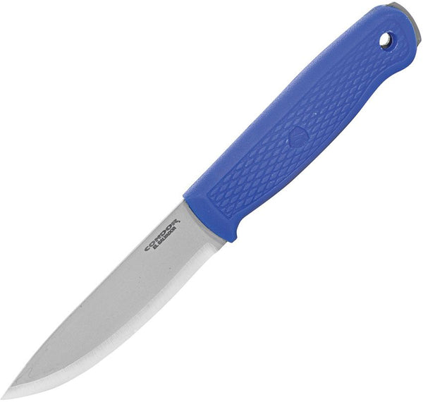 Condor Lipotes Fixed Blade Blue Polypropylene Blasted Satin 14C28N Sandvik