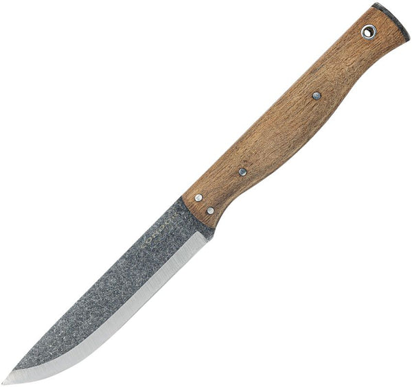 Condor Narrowsaur Fixed Blade Walnut Wood Natural Scandi 1095HC