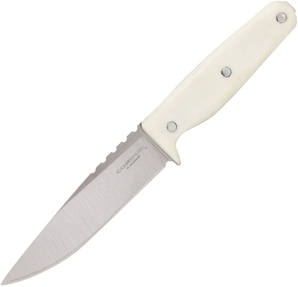 Condor Bonum Fixed Blade White Micarta Satin 420HC