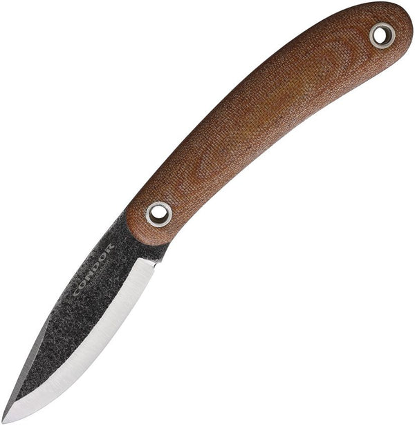 Condor Zolya Fixed Blade Brown Micarta Scandi 1095HC