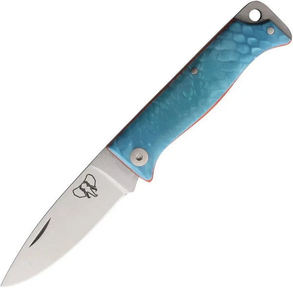 Cudeman MT-10 Folder Blue Juma Satin Vanadium Molybdenum Steel