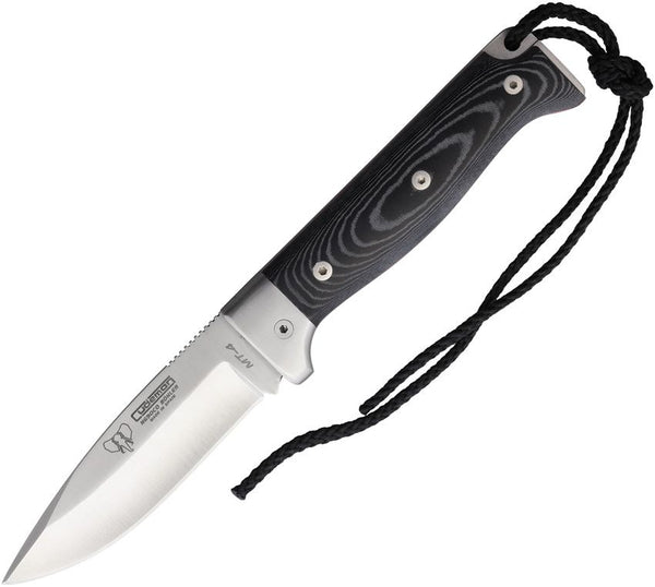 Cudeman Mod MT4 Lockback Black Micarta Satin Bohler N690