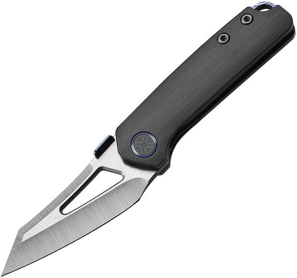 Cavol Denka Linerlock Black Titanium Satin Bohler M390