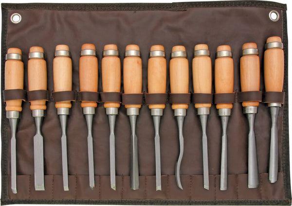 12 Piece Carving Chisel Set_0